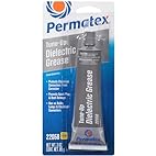 Permatex 22058 Dielectric Tune-Up Grease, 3oz. - High Performance Dielectric Grease Used To Protect Terminals, Spark Plugs, Wiring And Other Electrical Connections Against Salt, Dirt, And Corrosion