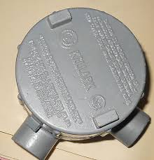Hubbell Killark 1/2" IN FERALOY OUTLET BODY LB TYPE. KILLARK.GECLBT-1