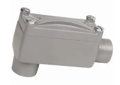 Killark-X/XALB series 1/2" LB Type, Aluminum X Series Conduit Body- Killark XLB-1