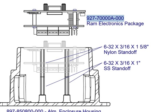 [927-70000A-000] RAM Electronics Package